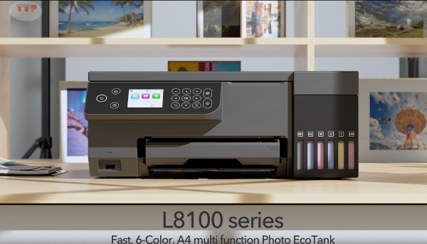 Máy in phun màu Epson EcoTank L8100 TTP