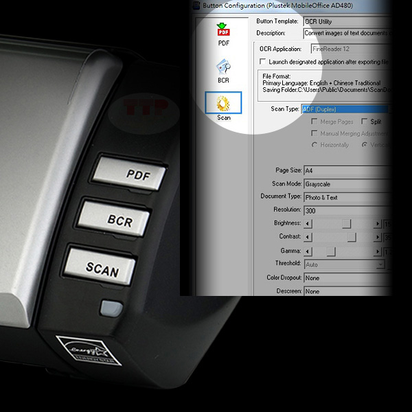Máy scan Plustek MobileOffice M150