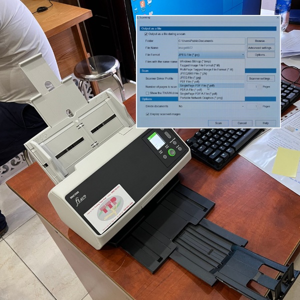 Máy scan Ricoh