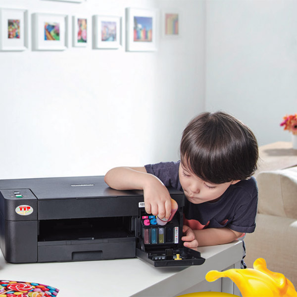 Nạp mực màu dễ dàng