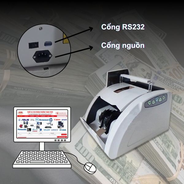 Máy đếm tiền Modul 9900