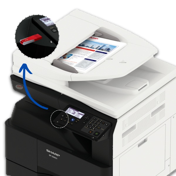 Máy Photocopy Sharp BP-20M24