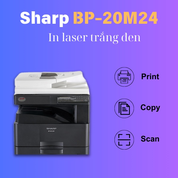 Máy Photocopy Sharp BP-20M24
