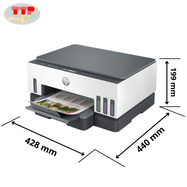 Máy in phun màu HP Smart Tank 720 6UU46A