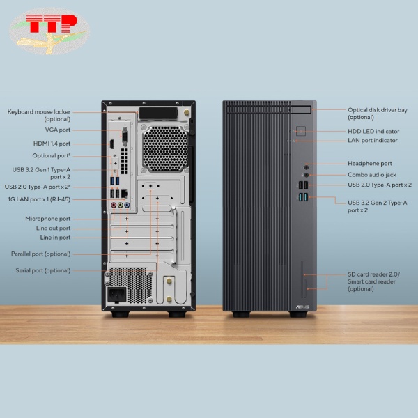 Máy tính bộ Asus S503MER-514500020W