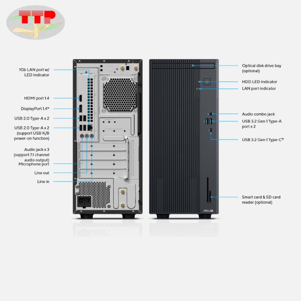 Máy tính bộ Asus P500MV-31315U041W i3-1315U