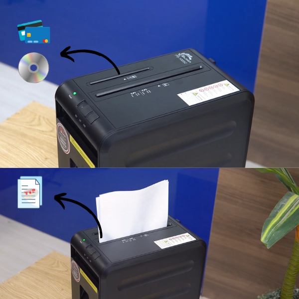 Máy hủy tài liệu Silicon PS 1005C