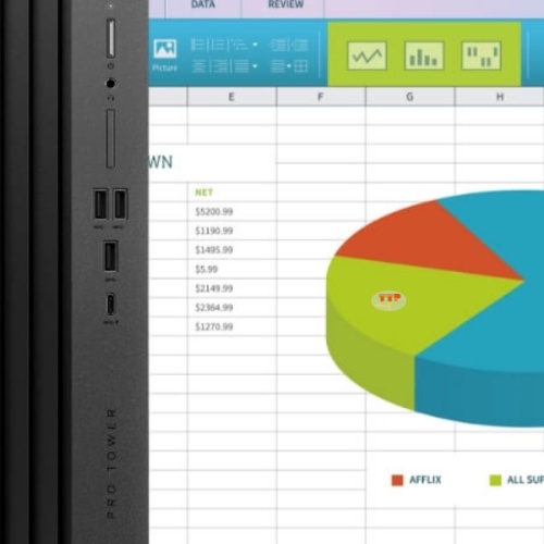 Máy bộ HP Pro Tower 400G9 AZ6F3PT