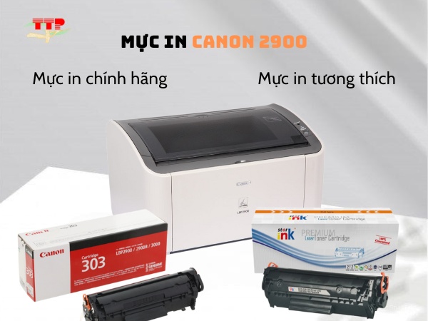 Máy in 2900 sử dụng loại mực nào tốt nhất