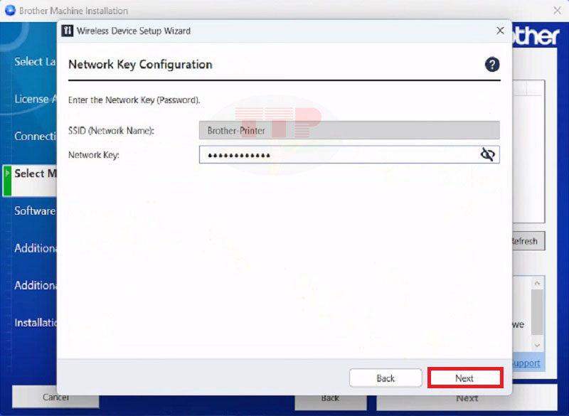 Hướng dẫn cài đặt Driver  Brother HL-L3240CDW - Bước 7