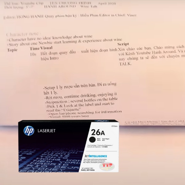 Hộp mực HP 26A