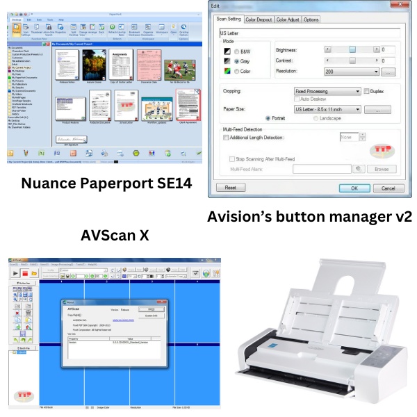 Máy scan Avision AD225WN