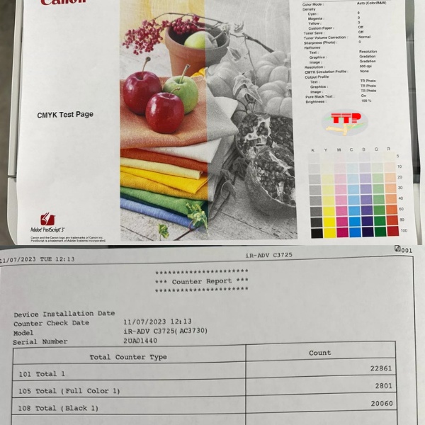 Máy photocopy Canon IR-ADV DX C3725i