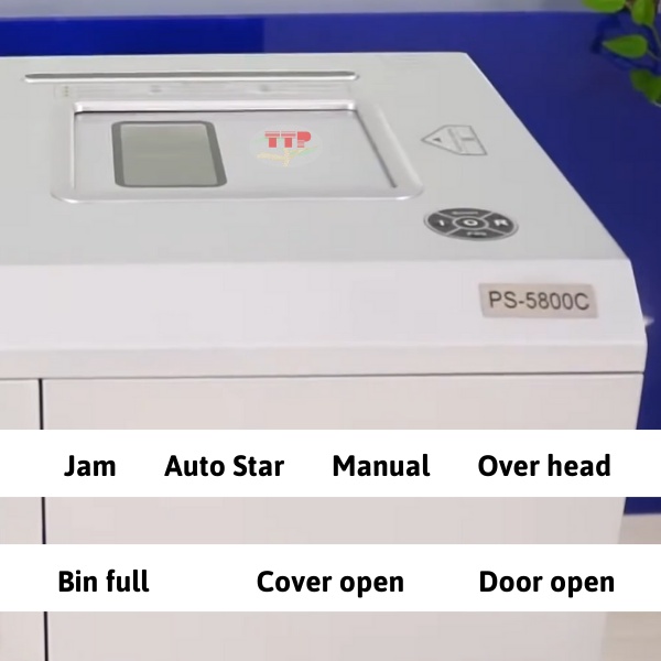 Máy hủy tài liệu Silicon PS 5800C