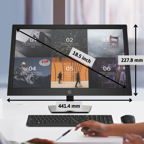 Màn hình HP P19v G4 9TY84AA