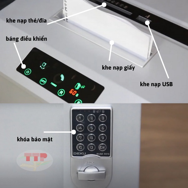 Máy hủy tài liệu Silicon PS 5700C