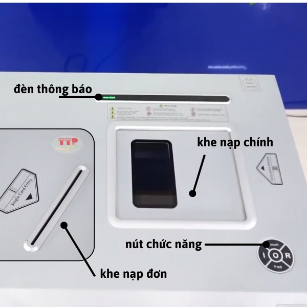 Máy hủy tài liệu Silicon PS 5800C