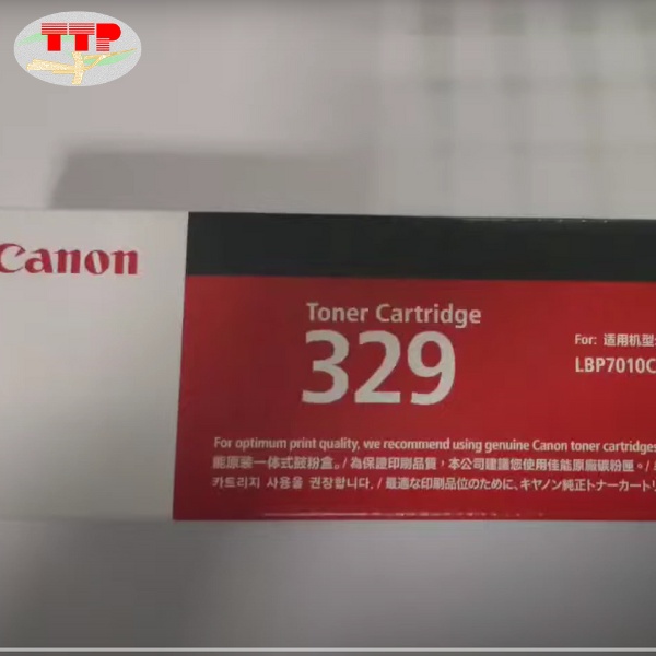 Hộp mực Canon 329 BK C M Y