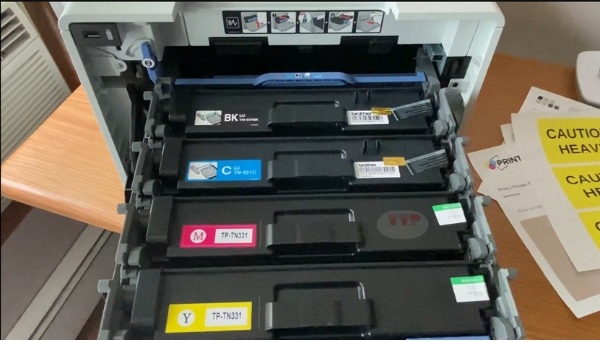 hộp mực Brother TN-351 BK, C, M, Y TTP