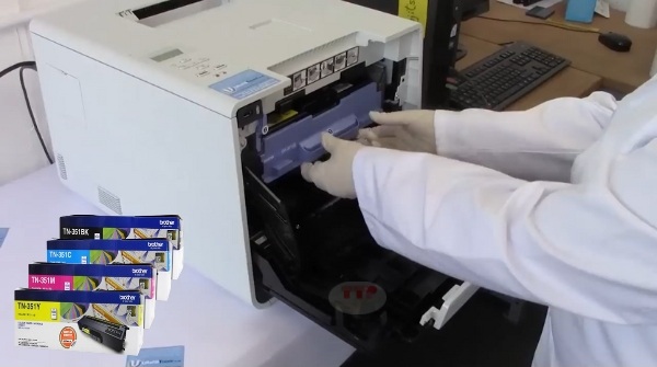 hộp mực Brother TN-351 BK, C, M, Y TTP