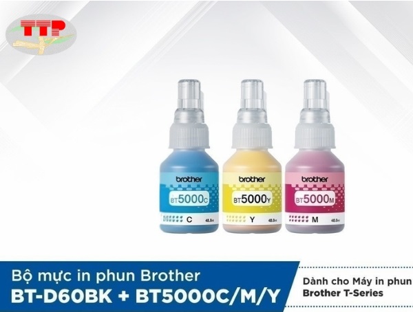 Hộp mực Brother BT5000C/M/Y TTP