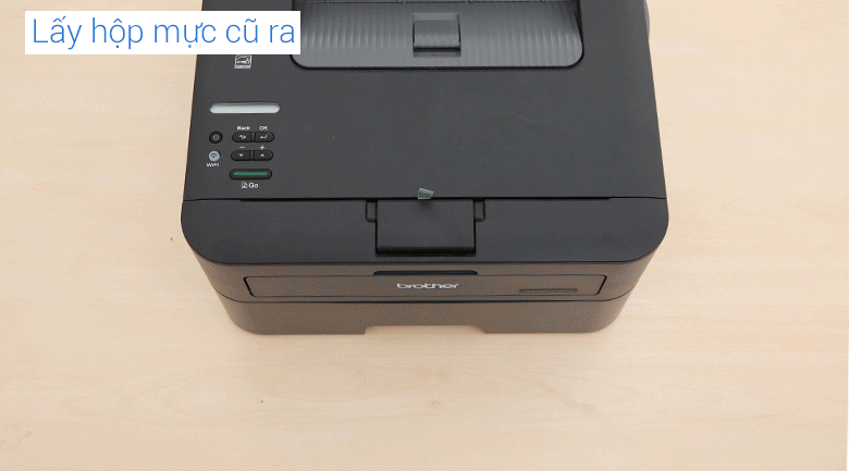 Thay hộp mực Brother TN-2385