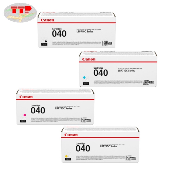 Hộp mực Canon 040 Bk C M Y