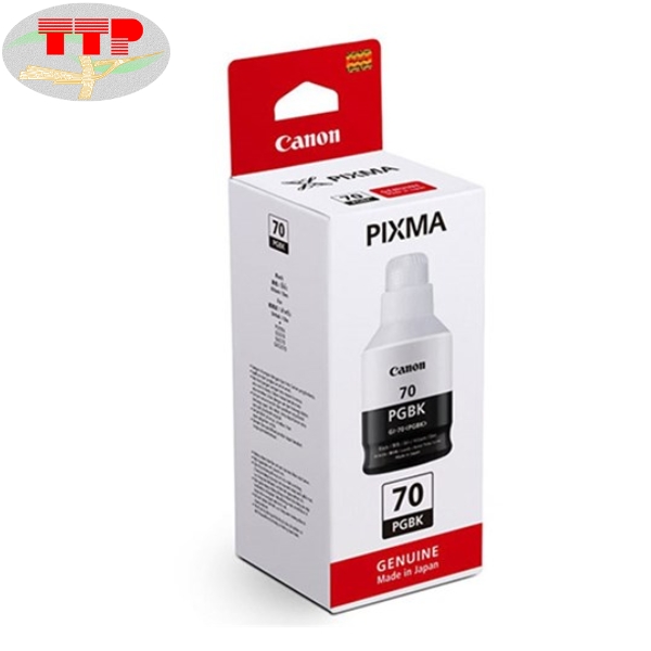Hộp mực Canon GI-70 BK, C, M, Y TTP