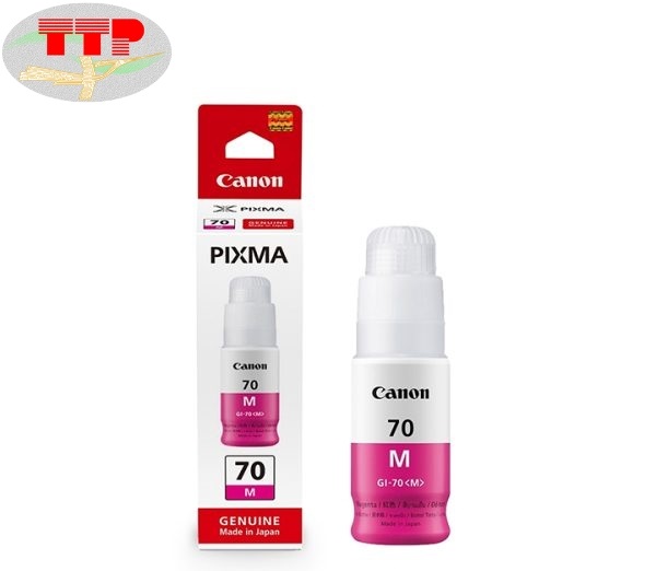 Hộp mực Canon GI-70 BK, C, M, Y TTP