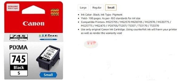 Hộp mực Canon PG-745S TTP
