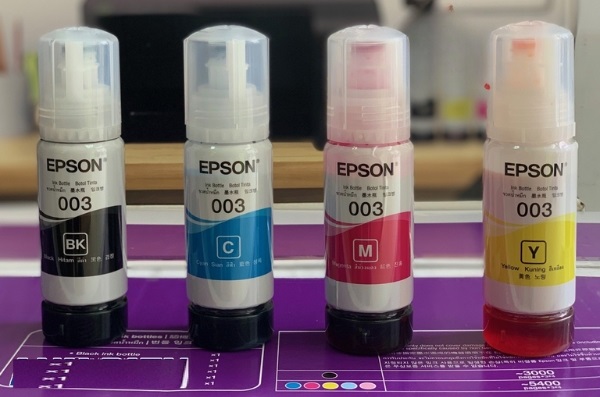 Hộp mực Epson 003 BK, C, M, Y TTP