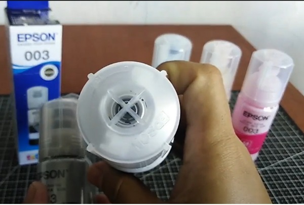 Hộp mực Epson 003 BK, C, M, Y TTP