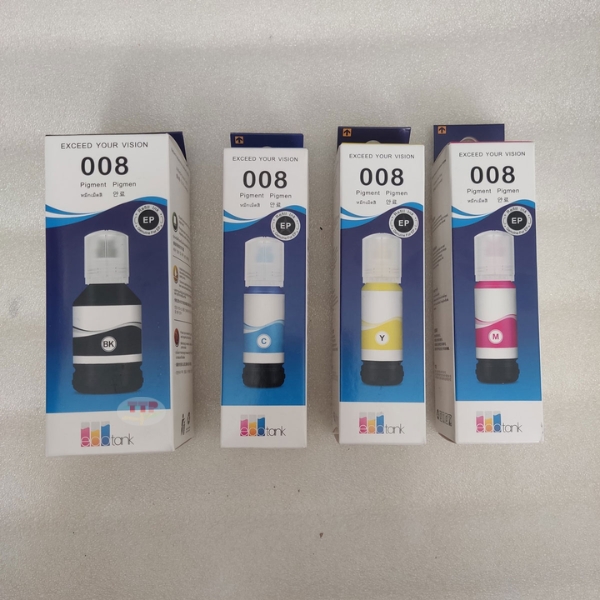 Hộp mực Epson 008 BK, C, M, Y TTP
