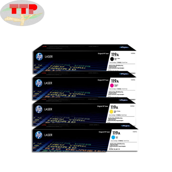 Hộp mực HP 119A BK, C, M, Y TTP