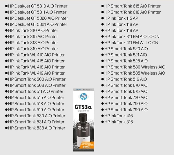 Hộp mực HP GT53XL TTP