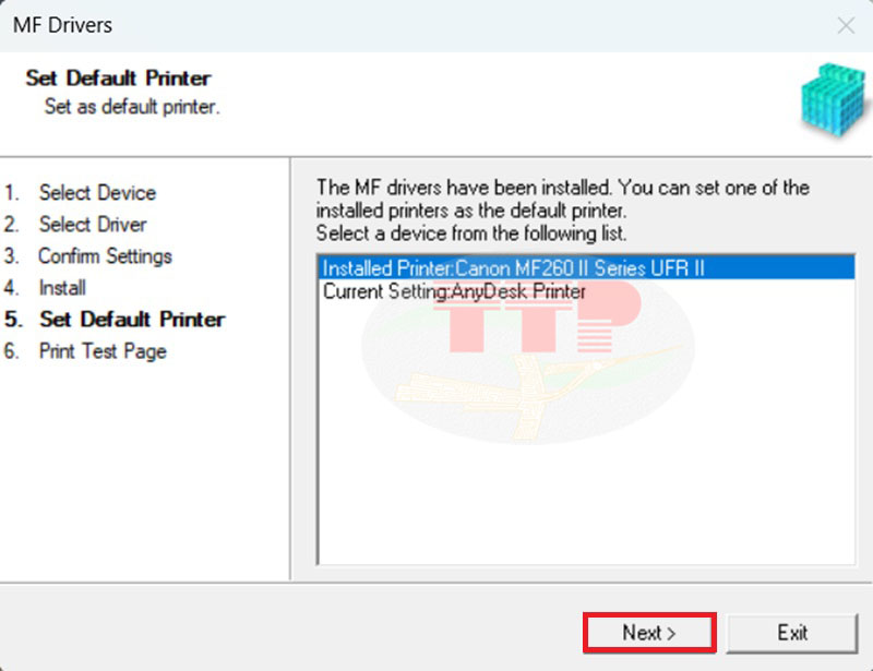 Hướng dẫn cài đặt Canon MF269Dw ii TTp