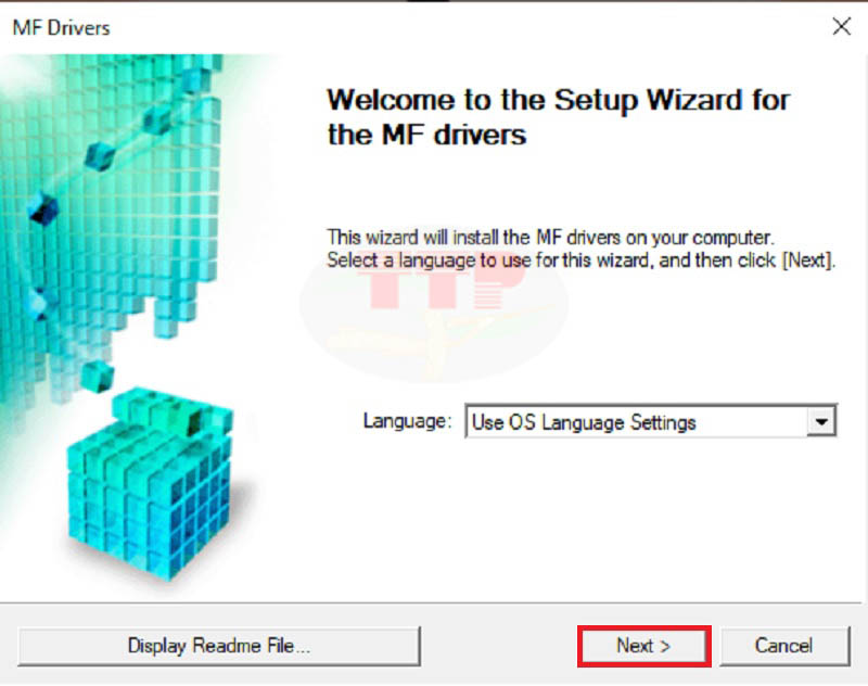 Hướng dẫn Cài đặt Driver Canon MF275Dw - Bước 1