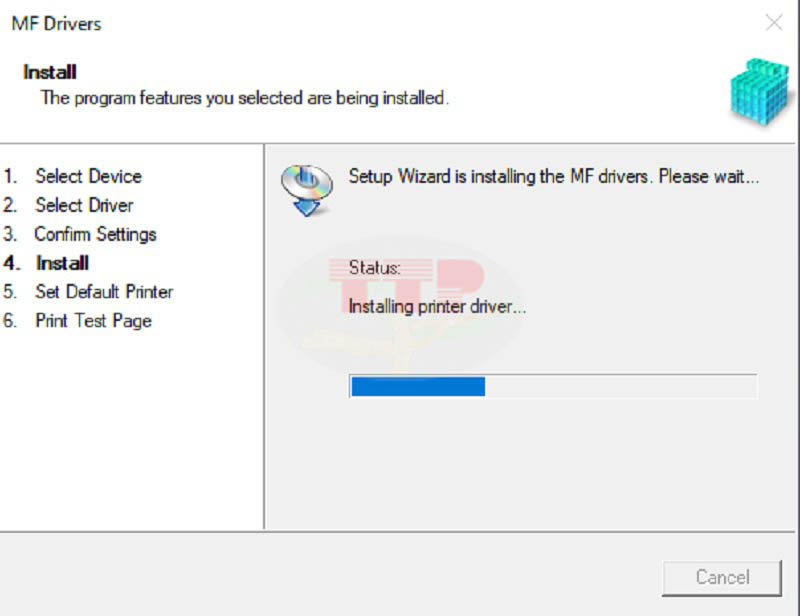 Hướng dẫn Cài đặt Driver Canon MF275Dw - Bước 8