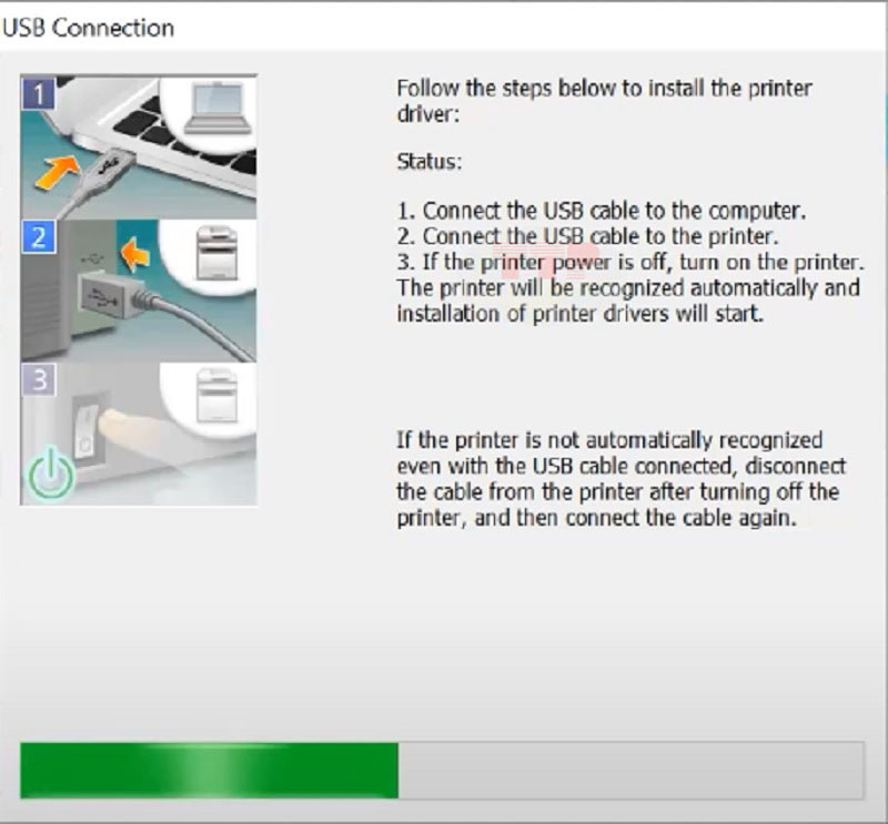 Hướng dẫn cài đặt Driver máy in Canon LBP 6030B TTP - Bước 4