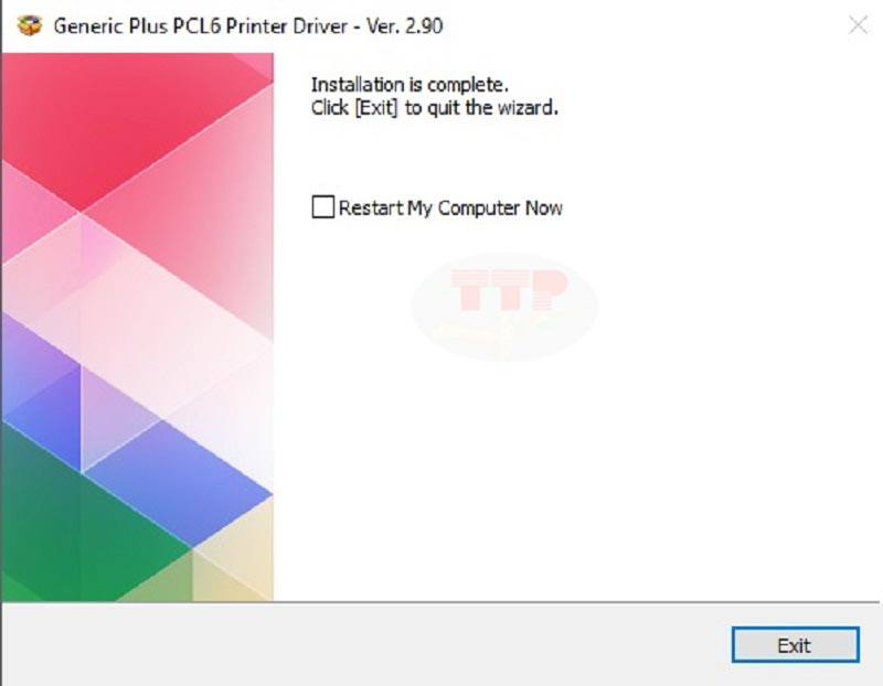Hướng dẫn cài đặt Driver máy in Canon LBP214Dw - Bước 10
