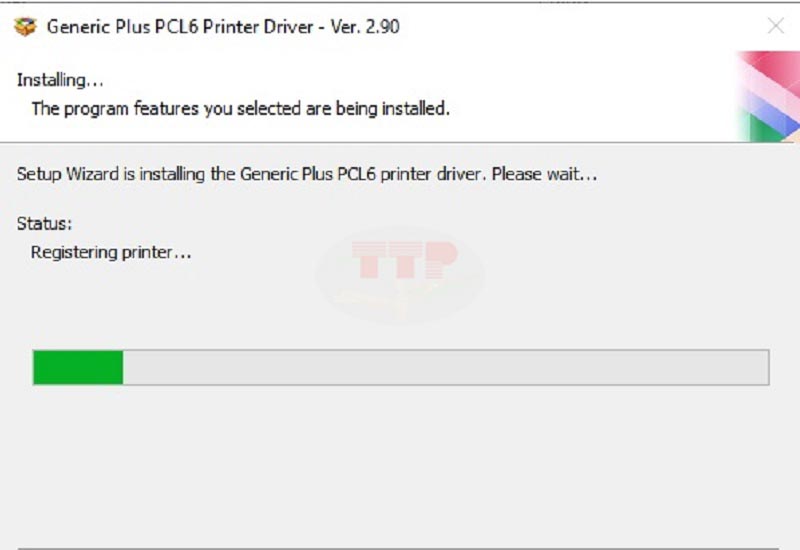 Hướng dẫn cài đặt Driver máy in Canon LBP214Dw - Bước 9
