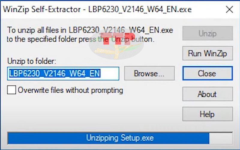 Cài đặt Driver máy in Canon LBP 6230Dn bằng cáp USB - Bước 1
