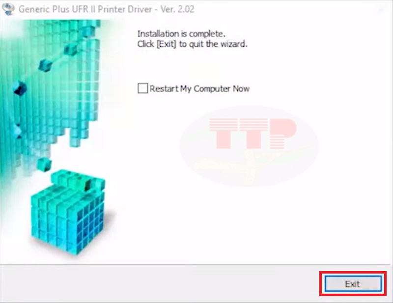 Hướng dẫn Cài đặt Driver máy in Canon LBP633Cdw - Bước 10