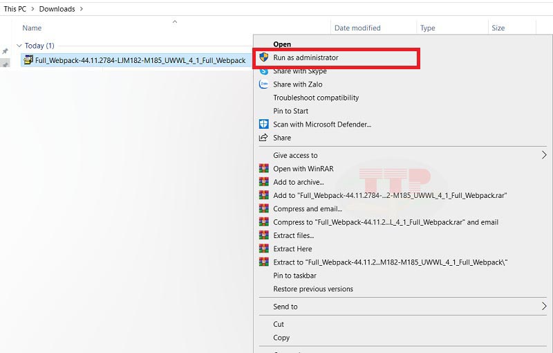 Hướng dẫn cài đặt Driver máy in HP M183Fw - Bước 1
