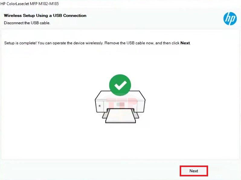 Hướng dẫn cài đặt Driver máy in HP M183Fw - Bước 12