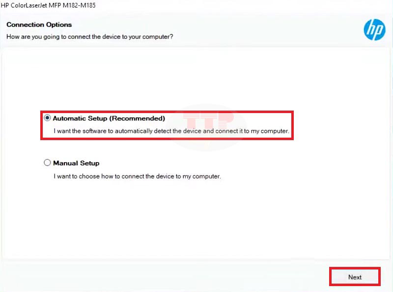Hướng dẫn cài đặt Driver máy in HP M183Fw - Bước 6