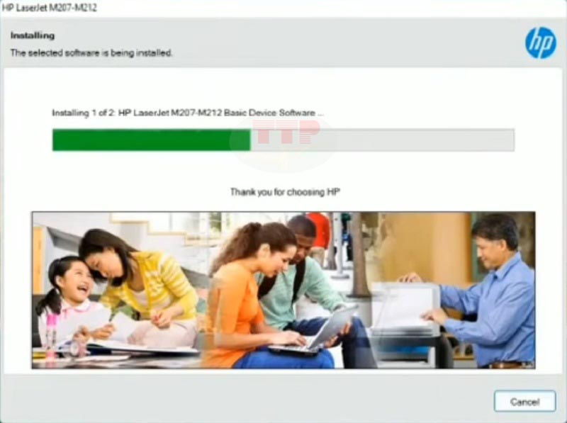 Hướng cài đặt Driver máy in Hp M211Dw - Bước 11