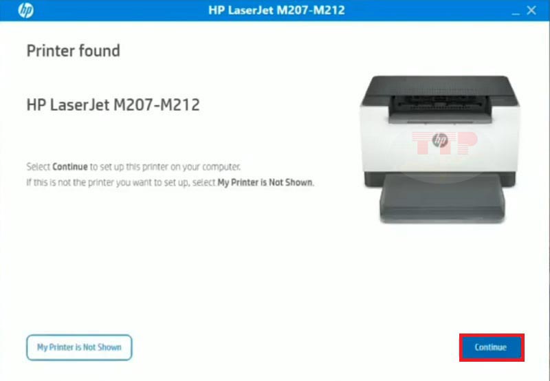 Hướng cài đặt Driver máy in Hp M211Dw - Bước 4