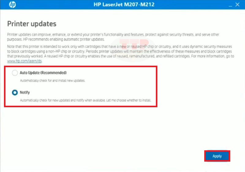 Hướng cài đặt Driver máy in Hp M211Dw - Bước 7