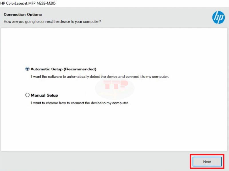 Hướng cài đặt Driver máy in HP M283Fdw - Bước 6